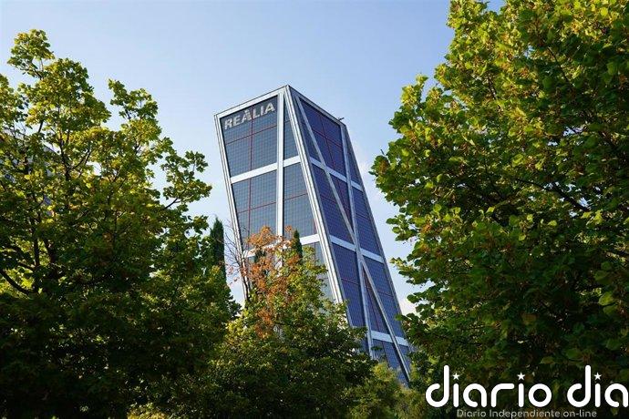 El edificio de oficinas Torre Realia celebra su 30 aniversario con la máxima puntuación en sostenibilidad