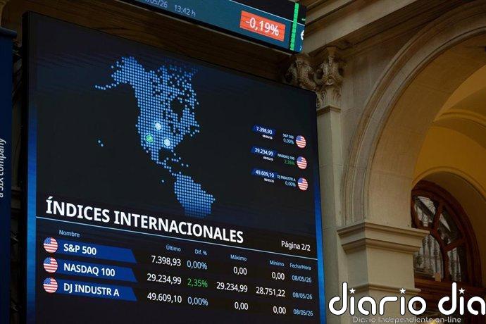 El Ibex 35 sube un 1,8% y supera por primera vez los 19.100 puntos tras el acuerdo de paz en Oriente Próximo