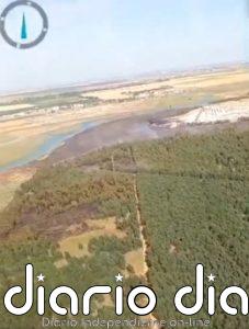 El Infoca da por extinguido el incendio forestal declarado en un paraje de Gibraleón (Huelva)