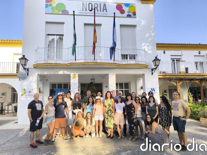 El IV Campus de Inmersión Rural de Diputación de Málaga impulsa el talento de 28 emprendedores de La Noria