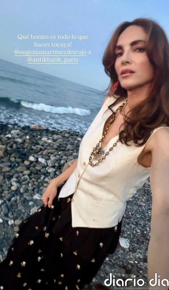 El 'look elevado' para la playa de Eugenia Silva que tú también querrás copiar este verano