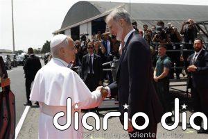 El Papa agradece al Rey "la cálida acogida y la generosa hospitalidad" de España durante su viaje