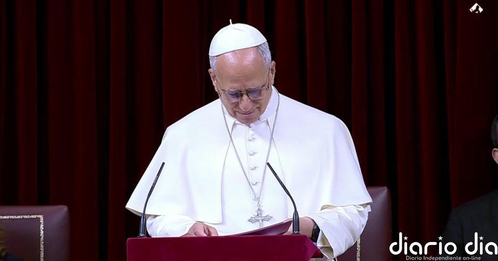 El papa defiende en el Congreso “toda” vida humana “desde su concepción hasta su ocaso natural”