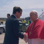 El papa llega a Barcelona