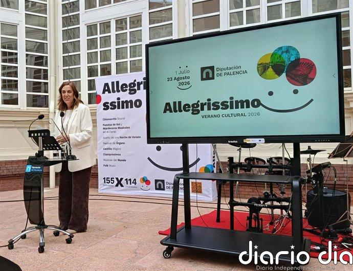El programa 'Allegrissimo' crece hasta las 155 actividades culturales que llegarán a 114 localidades de Palencia