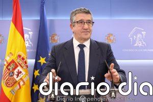 El PSOE se opone a que el Congreso vote la exigencia de elecciones generales y acusa al PP de "cobardía política"
