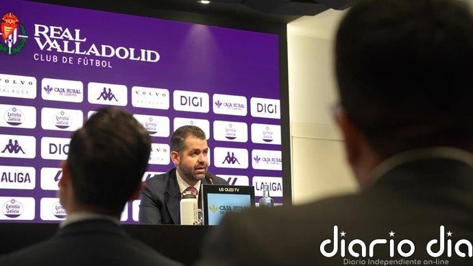 El Real Valladolid ejecutará una "ampliación de capital" de 15 millones de euros, "la mayor de su historia"