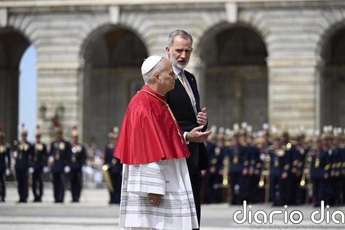 El Rey lamenta el "dolor" por los abusos por parte de la Iglesia y agradece al Papa su "firmeza"