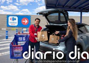 El servicio 'drive' de recogida 'online' de Carrefour registra un incremento del 23% en los 6 últimos meses