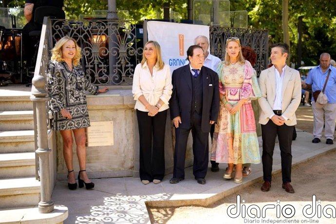 El Templete de la Música del Paseo del Salón de Granada recibe el nombre del director Miguel Ángel Gómez-Martínez