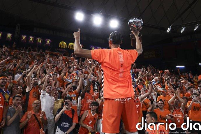 El Valencia Basket cita a su afición en el Roig Arena este jueves para celebrar la Liga Endesa