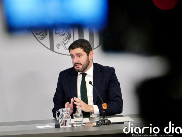 El vicepresidente primero Nolasco reclama al delegado del Gobierno en Aragón "que deje la demagogia y baje a la tierra"
