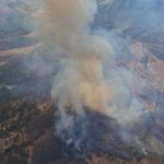Elevan a Nivel 2 el incendio en Calzada de Calatrava y confinan la pedanía de Huertezuelas