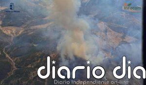 Elevan a Nivel 2 el incendio en Calzada de Calatrava y confinan la pedanía de Huertezuelas