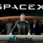 Elon Musk toca la campana en la sesión de debut de SpaceX en el Nasdaq