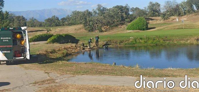 Encuentran muerto en una charca en el campo de golf de Talayuela a un trabajador que hacía labores de desbroce