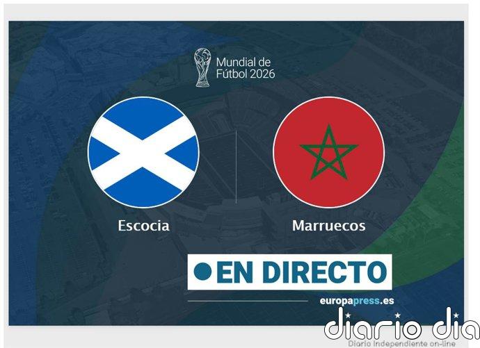 Escocia - Marruecos, en directo hoy: sigue el partido de Copa Mundial de la FIFA minuto a minuto
