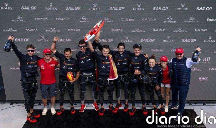 España conquista su primer SailGP de la temporada en Canadá