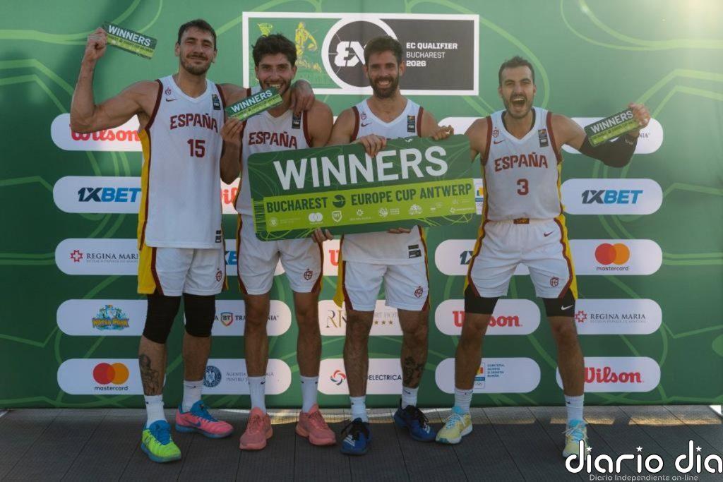 España firma el pleno y saca billete para la Copa de Europa de 3x3