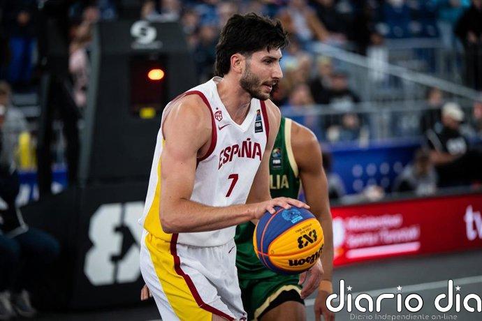 España inicia la defensa del título mundial masculino de 3x3 con un triunfo y una derrota