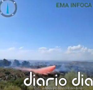 Estabilizado el incendio forestal declarado en el paraje urbanización Huerta San Roque de Linares (Jaén)