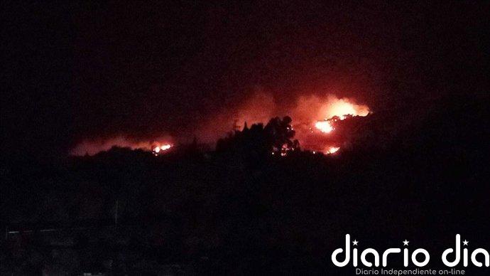 Estabilizado un incendio forestal declarado en paraje Las Barreras de Órgiva (Granada) que moviliza a 42 profesionales