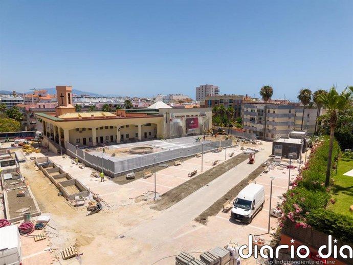 Estepona (Málaga) ultima los trabajos de las obras del aparcamiento de El Carmen para su apertura en verano