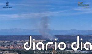 Extinguido el incendio que ha obligado al corte del ramal de la A-5 en Talavera