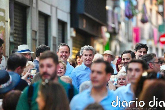 Feijóo, en la previa al Corpus Christi de Toledo, antes de hacer la carrera procesional: "El impacto es imborrable"