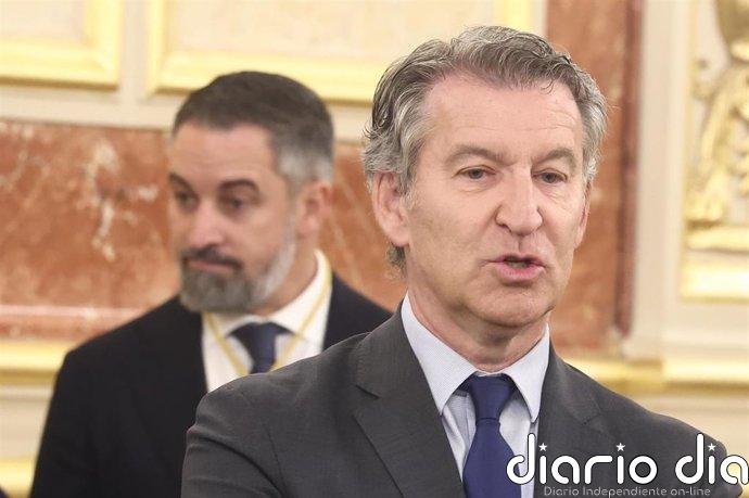 Feijóo no cierra la puerta a un gobierno de coalición con Vox y enumera sus "líneas rojas" si tienen que pactar
