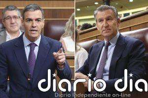 Feijóo pide a Sánchez dimitir y no "estirar esta basura" y el presidente rechaza lecciones del PP tras su corrupción