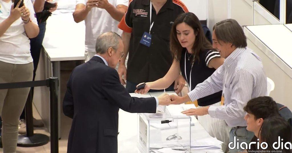 Florentino Pérez, el candidato más madrugador