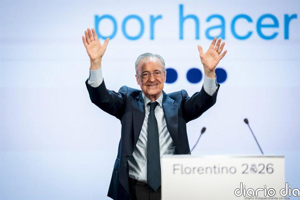 Florentino Pérez, reelegido presidente del Real Madrid