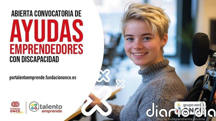Fundación ONCE lanza una nueva convocatoria de apoyo a emprendedores con discapacidad