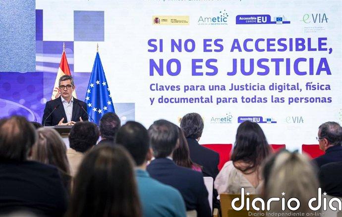 Fundación ONCE reclama "una acción integral, basada en innovación y tecnología" para garantizar el acceso a la justicia