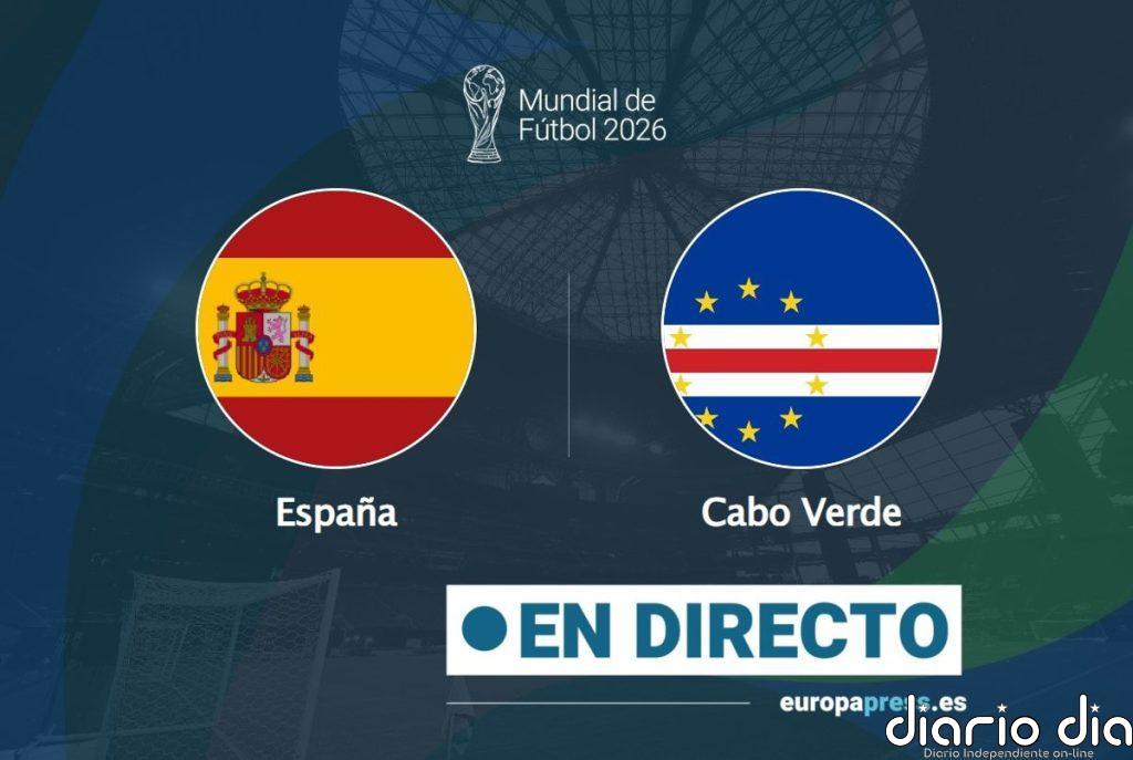 Fútbol|Mundial.- Sigue en directo el España-Cabo Verde: Gavi, titular