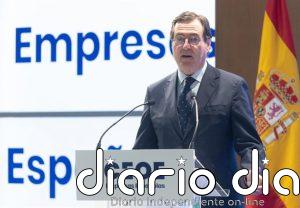 Garamendi (CEOE) pide que la Seguridad Social asuma el pago íntegro de los primeros 15 días de baja laboral
