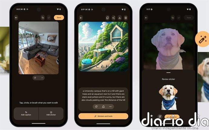 Google cierra Pixel Studio la 'app' para crear, editar y modificar imágenes y 'stickers' con IA a partir de texto