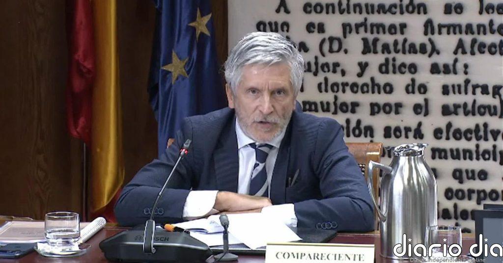 Grande-Marlaska asegura ahora que la directora de la Guardia Civil sí le informó hace más de un año de una cita con Leire Díez