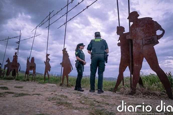 Guardia Civil auxilia a una bebé de 18 meses que sufría una fuerte reacción alérgica en Zuriain