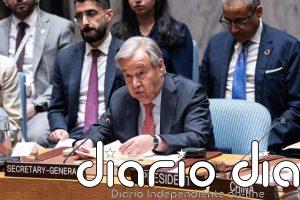 Guterres se muestra "profundamente alarmado" por la escalada de bombardeos de Israel contra Líbano