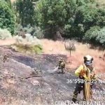 Hallan muerto a un hombre de 89 años en su finca durante la extinción del incendio en Soportújar (Granada)