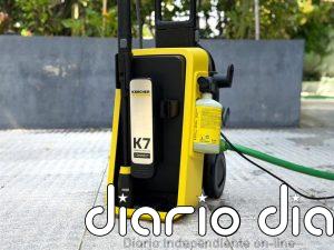 Hemos probado la hidrolimpiadora Kärcher K 7 Comfort Premium Connect: lo mejor que le podía pasar al jardín