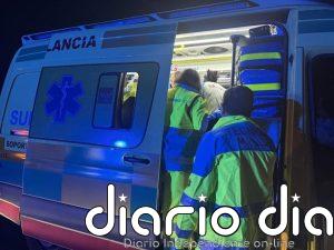 Heridas de gravedad dos personas en la salida de vía de una motocicleta en Humanes