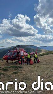 Herido potencialmente grave un hombre de 69 años tras sufrir un accidente de parapente en Villavieja del Lozoya