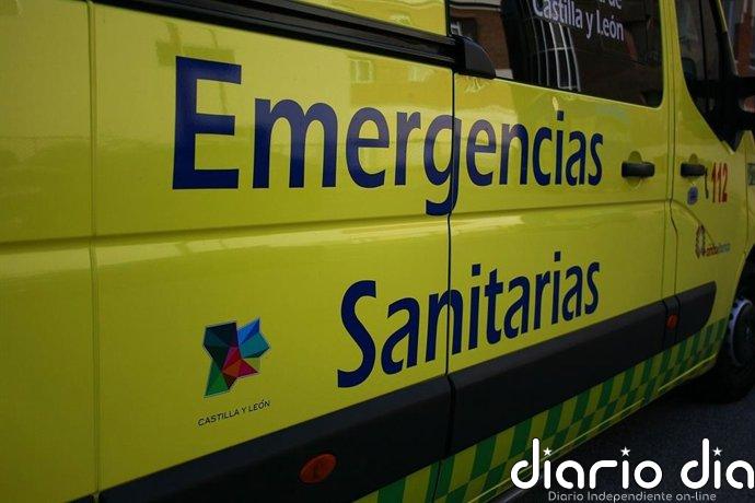Herido un hombre de unos 70 años tras volcar un tractor en Ponferrada (León)