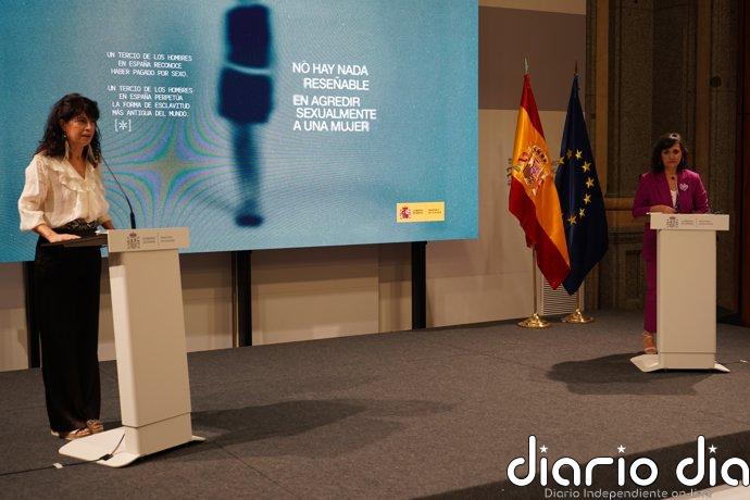 Igualdad lanza una campaña abolicionista con reseñas reales de consumidores de prostitución: "Trabajo impecable"