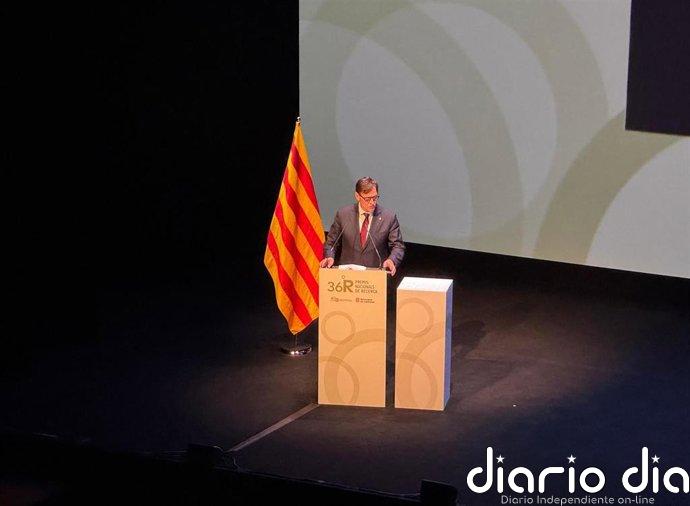 Illa defiende la ciencia por el "bien común" y que tenga apoyo, en los Premis Nacionals de Recerca