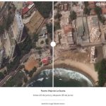 Imágenes satélite de La Guaira, la 'zona cero' de la catástrofe, muestran el antes y después del terremoto