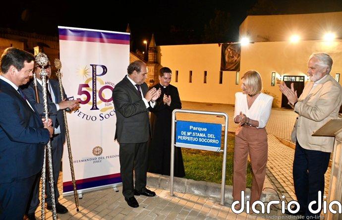 Inaugurado en Jerez (Cádiz) el Parque de María Santísima del Perpetuo Socorro